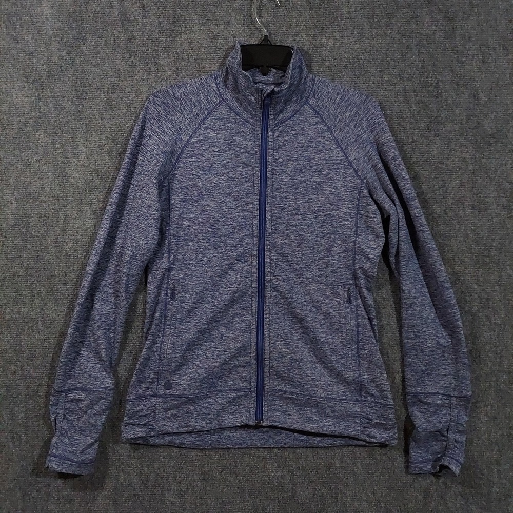 Outdoor Research Jacket Womens Medium Blue Melody Full Zip Stretch Knit‎